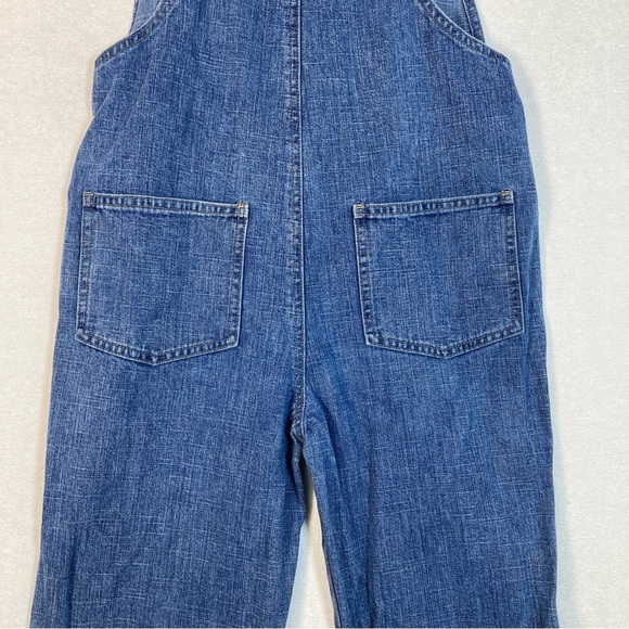 Old Navy Juniors Overalls The Best in Demin Classic Blue Jeans Size 16 Cotton - Picture 9 of 16